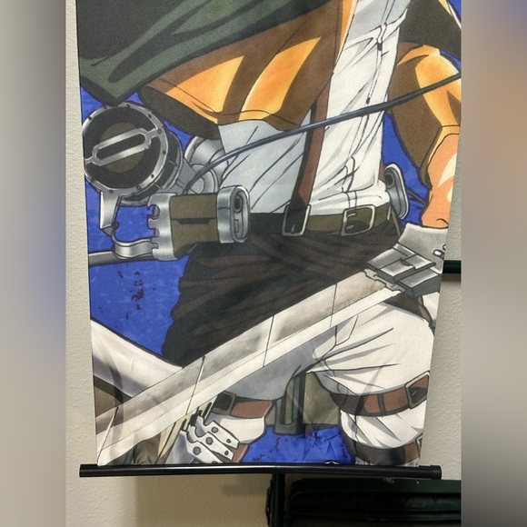 Anime Attack on Titan Mikasa Hanging Wall Scroll - Picture 3 of 8